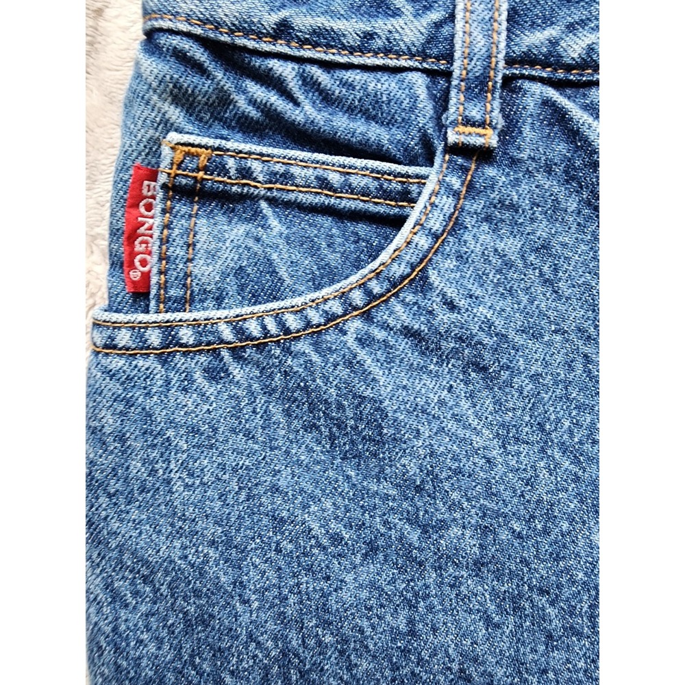 Vintage 90s Bongo High Waisted Mom Jeans Medium Wash Blue Womens Size 1 USA Made - Picture 11 of 12